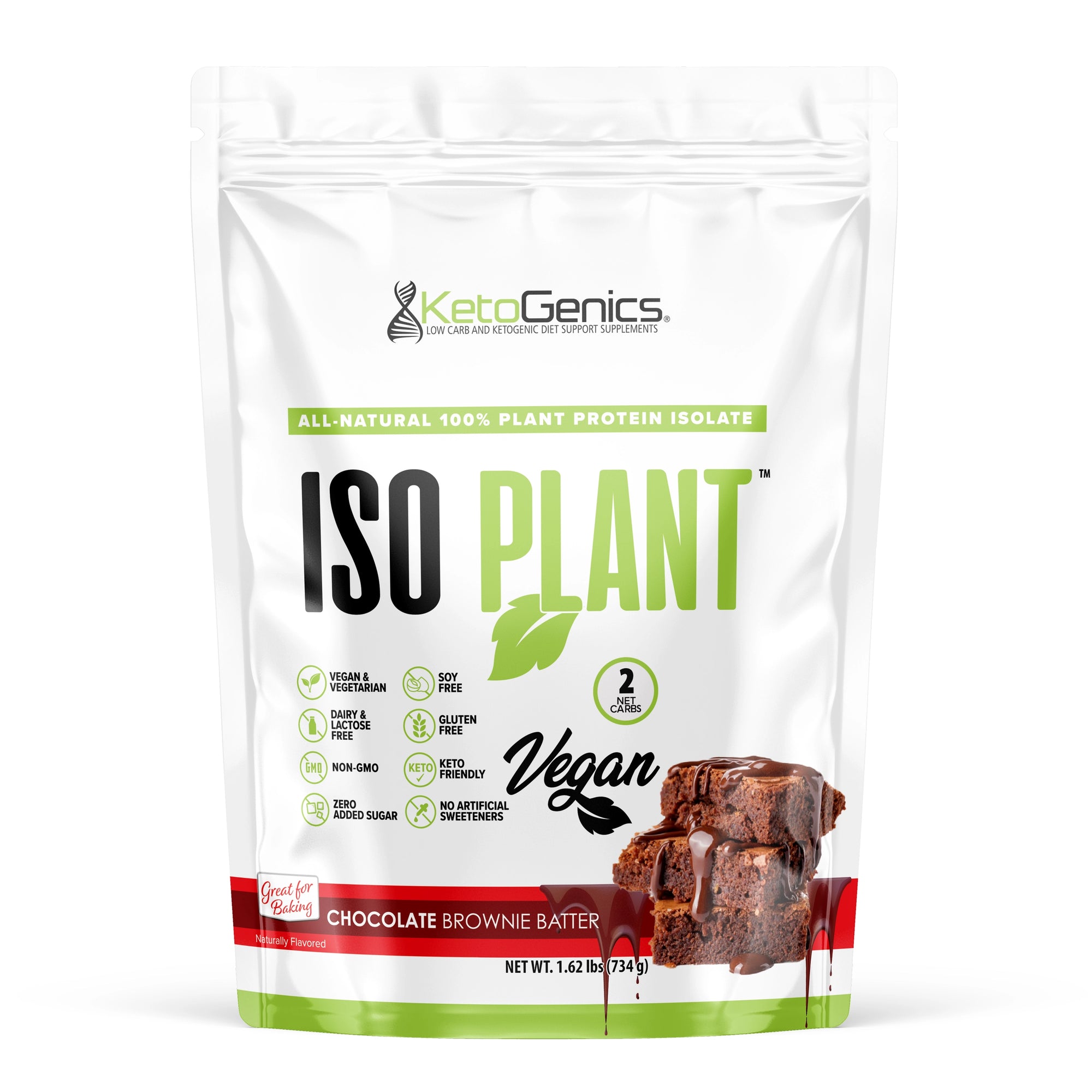 Iso Plant Vegan Protein Powder - Chocolate Brownie Batter